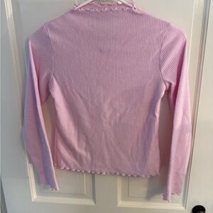 Old Navy Light Pink Ribbed Top